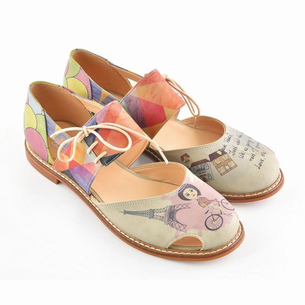 Comfort Shank Spring Bloom Ballerinas Shoes YAG105