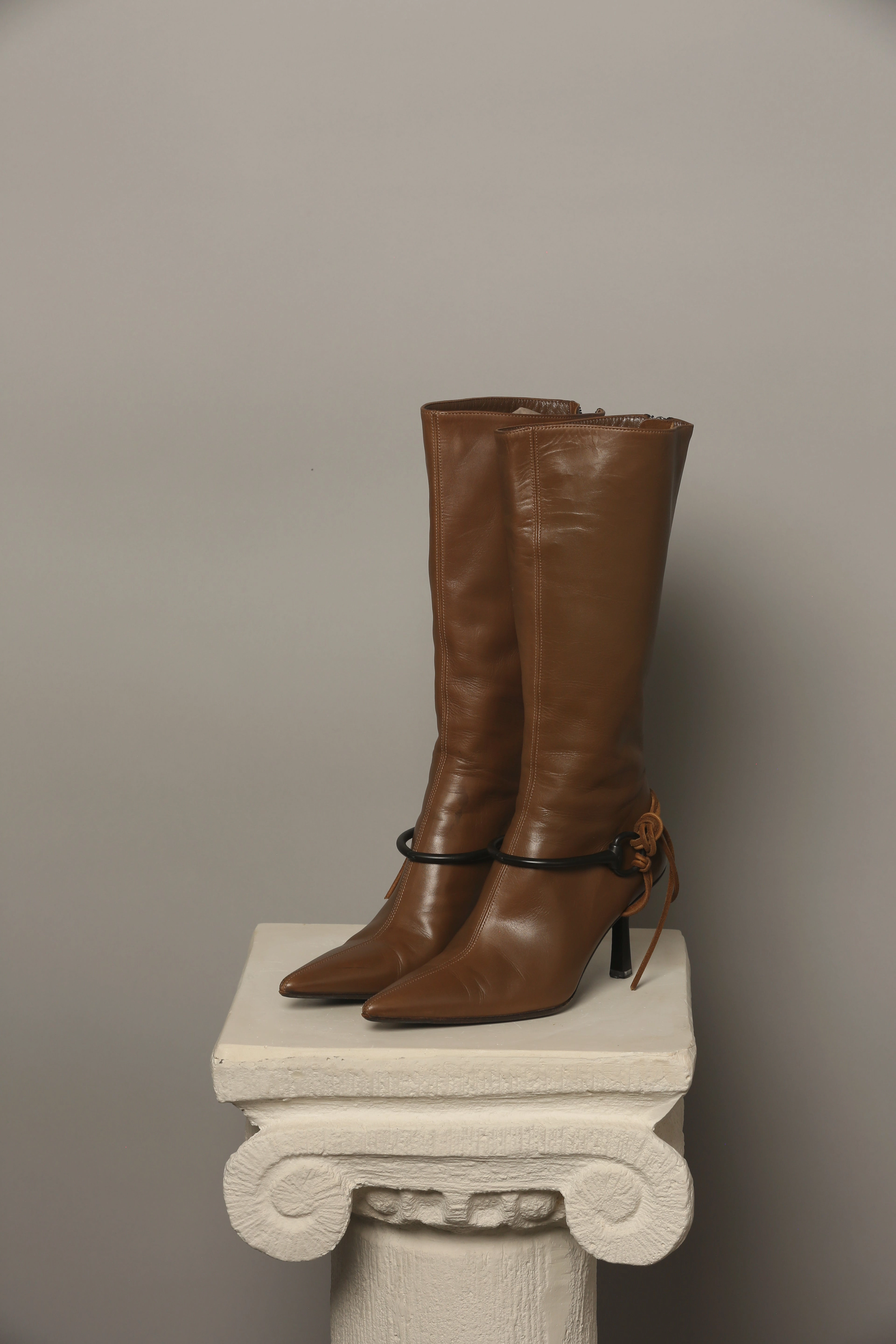 Rare Vintage GUCCI Boots Brown Old Shoes Adidas