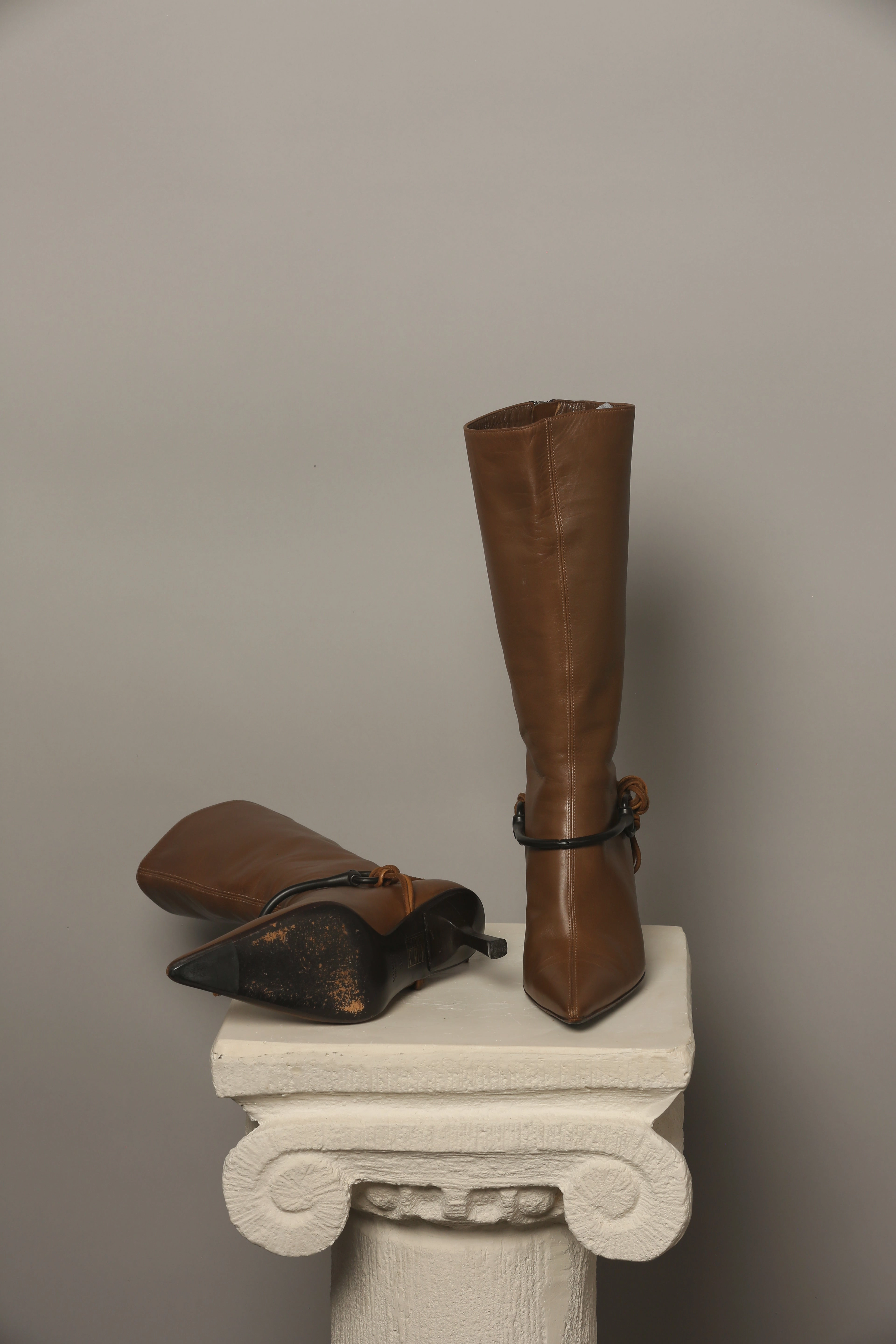 Rare Vintage GUCCI Boots Brown Coolest Adidas Shoes