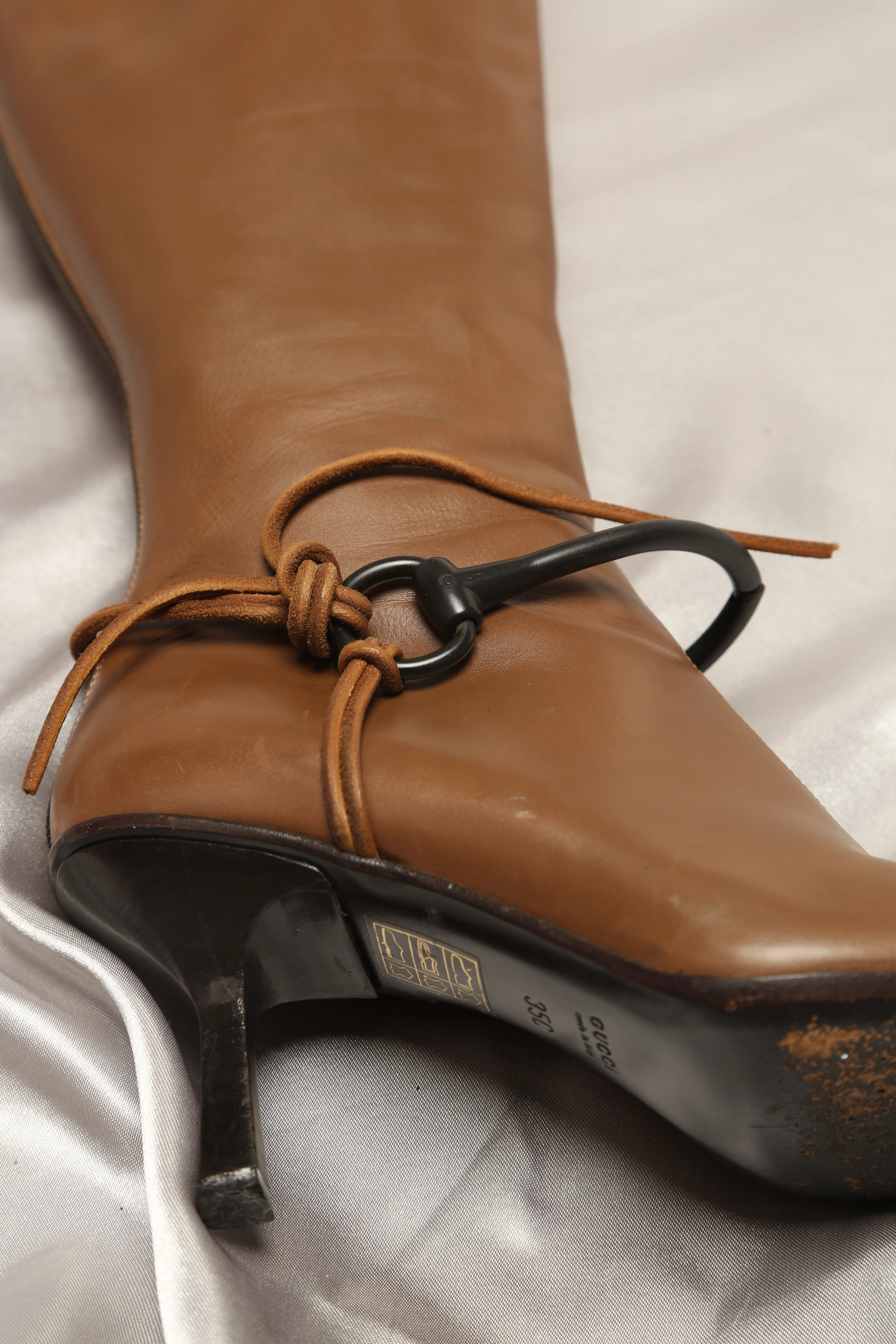 Rare Vintage GUCCI Boots Brown Breathable Adidas Shoes