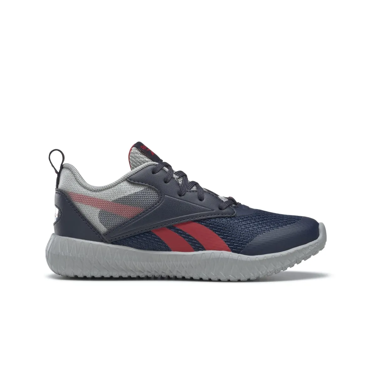 REEBOK GX4002 FLEXAGON ENERGY 3.0 JR'S (Medium) Navy/Grey/Red Textile Running Shoes play time Uni Life