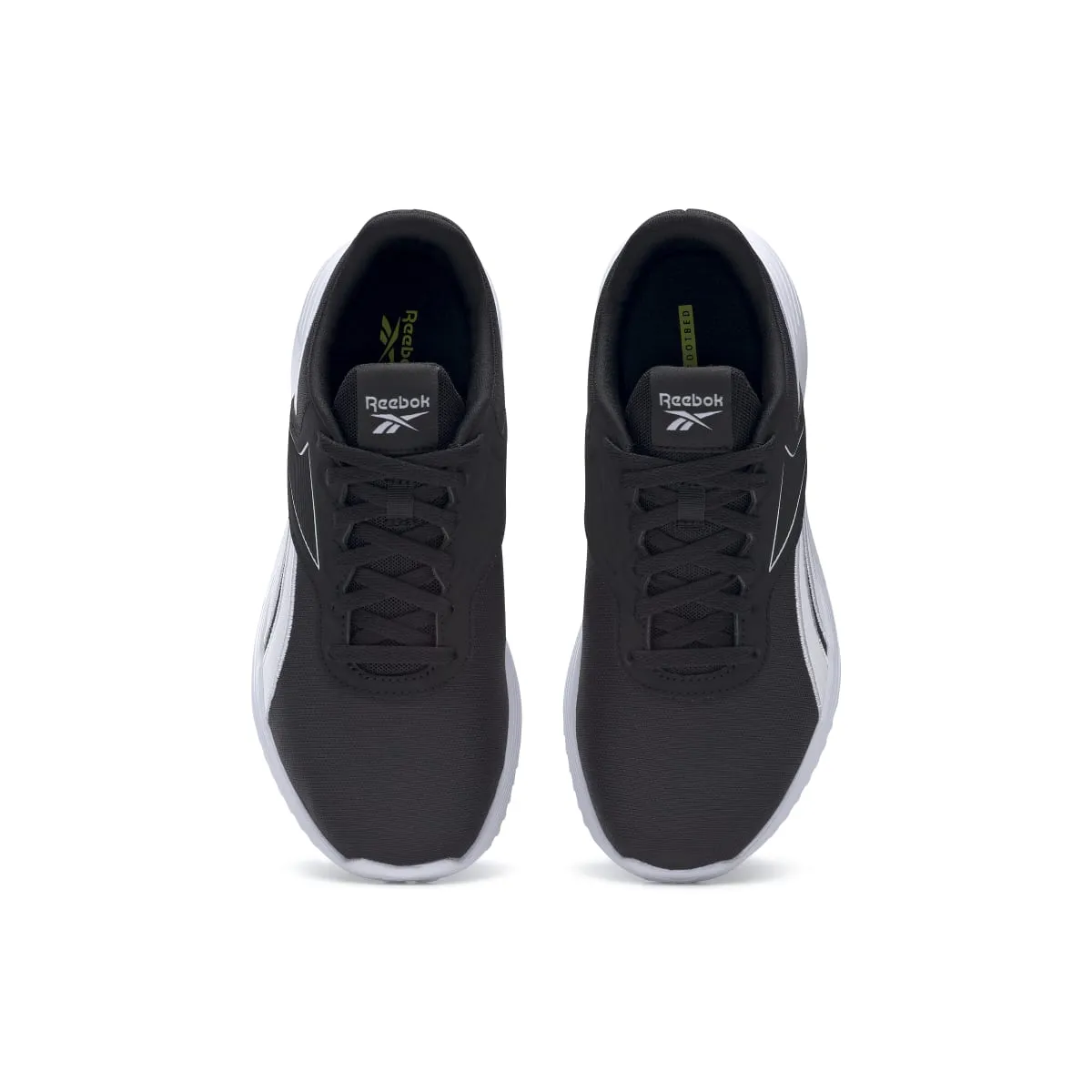 REEBOK GY0156 LITE 3.0 WMN'S (Medium) Black/White/Black Textile Running Shoes Fresh stability Breathable touch