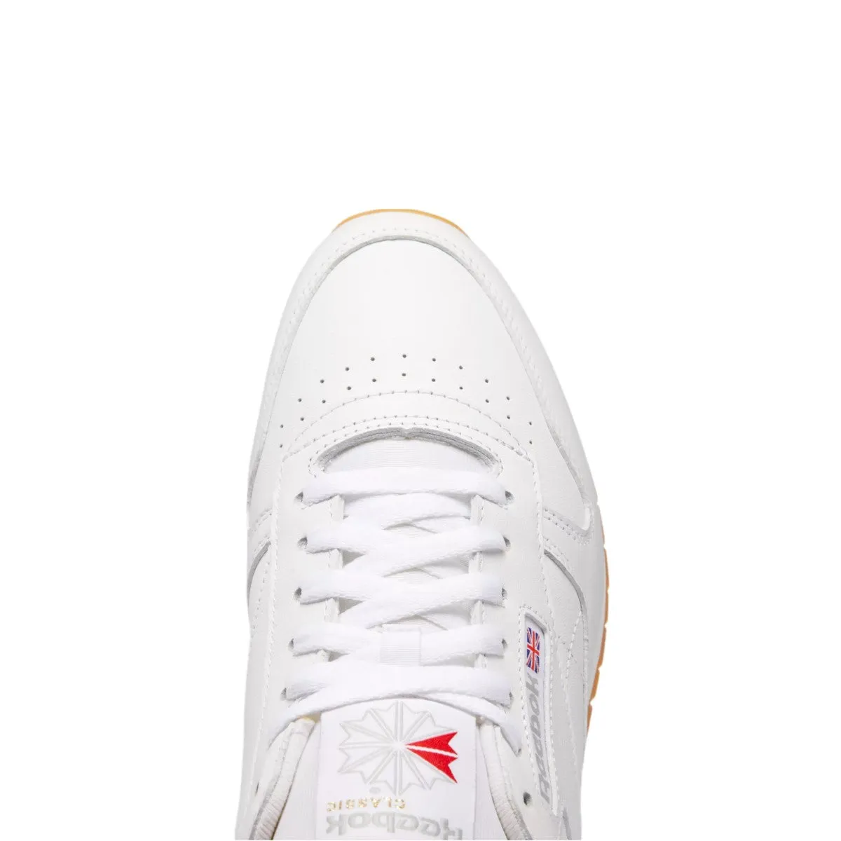 Cafe Outfit REEBOK GY0952 (100008491) CLASSIC LEATHER MN'S (Medium) White/Grey/Gum Leather Lifestyle Shoes