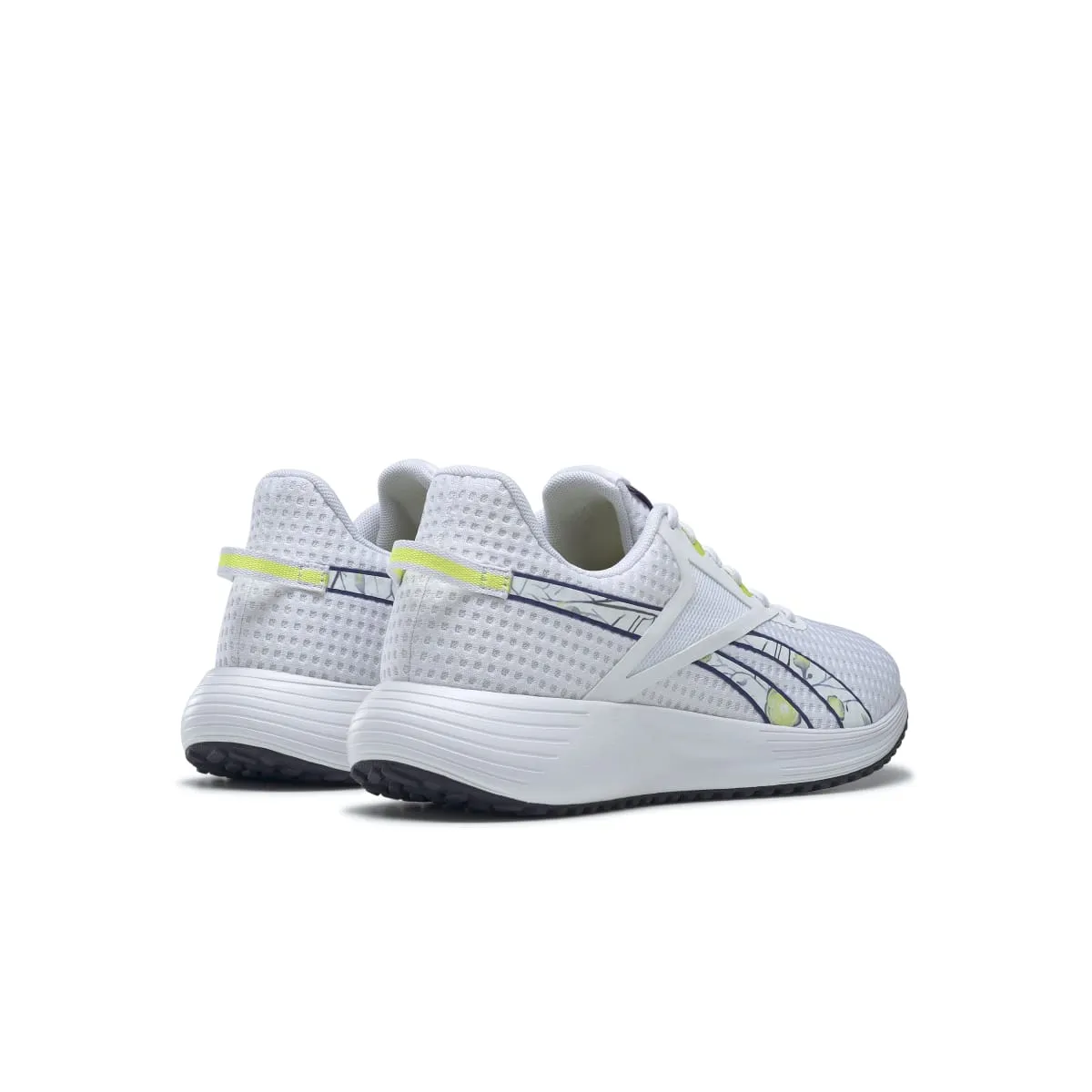 Outdoor Feel Quick Access REEBOK GY3978 LITE PLUS 3 WMN'S (Medium) White/Purple/Yellow Mesh Running Shoes