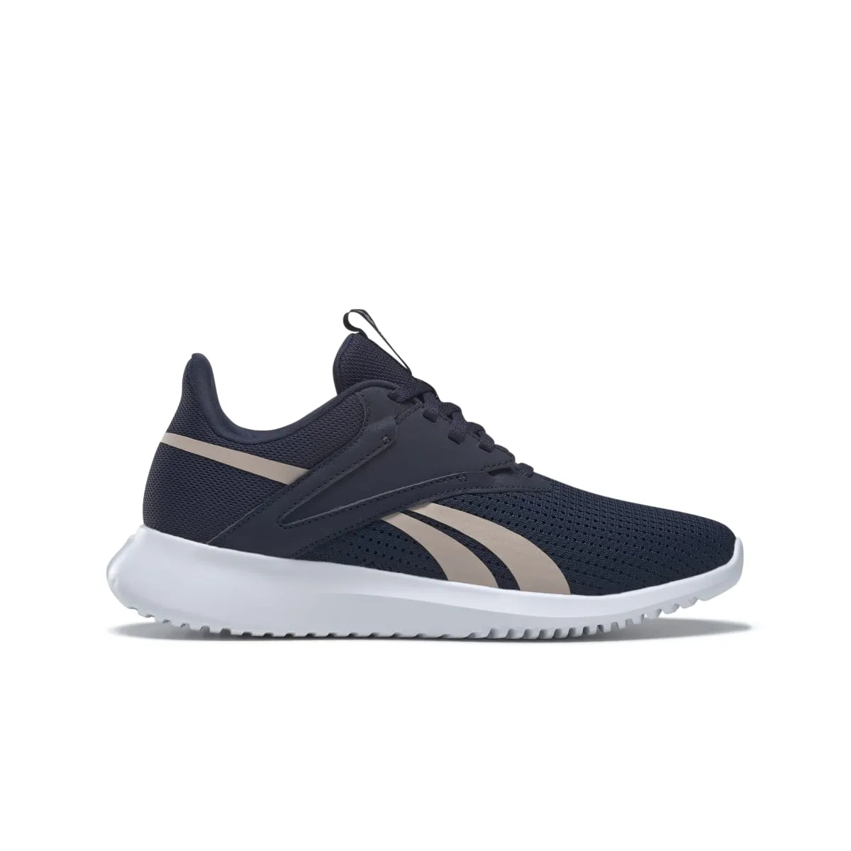 REEBOK GY4053 FLUXLITE WMN'S (Medium) Navy/Rose Gold/Navy Mesh Running Shoes non-slip non - slip safety