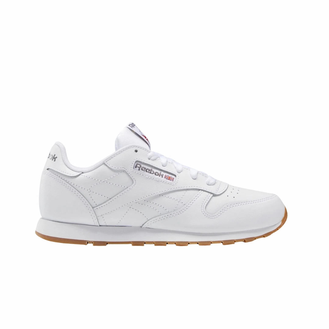 Cliff Hike REEBOK 100010472 (GZ6098) CL LTHR JR`S (Medium) White/White Lether Lifestyle Shoes