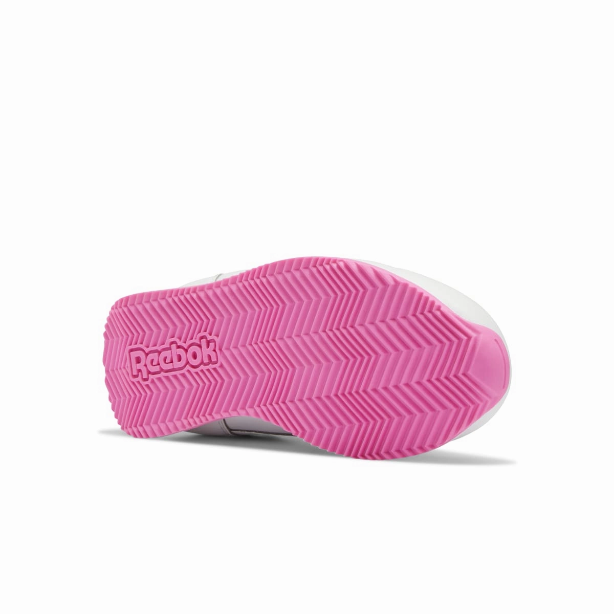 rugby - field shoes REEBOK GW3704 ROYAL CL JOGGER 3.0 JR'S (Medium) White/White/Pink Synthetic Lifestyle Shoes