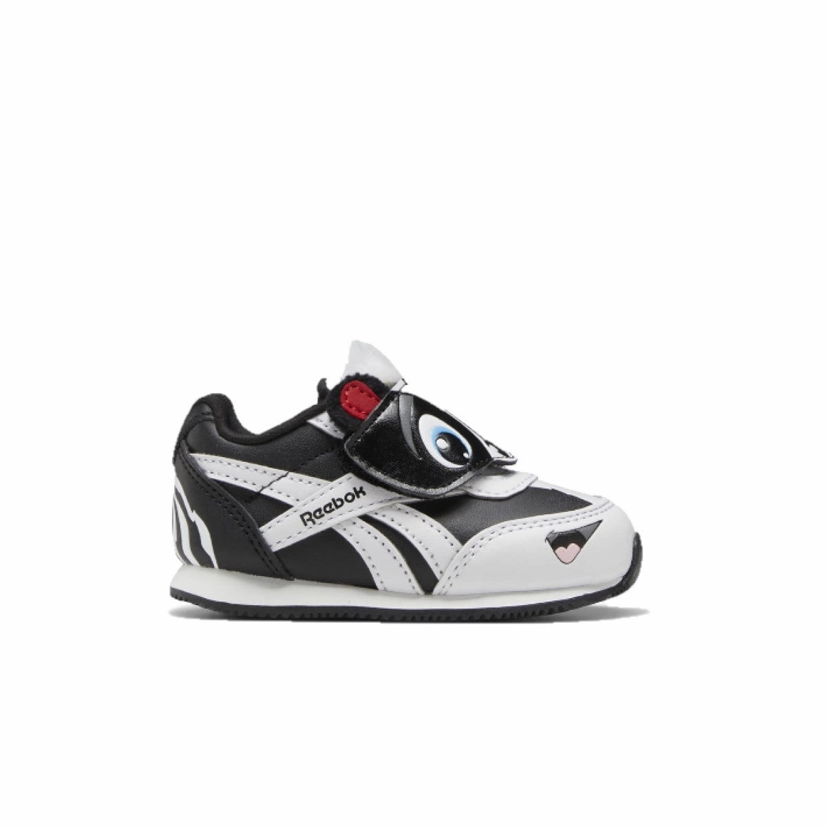 Casual Look Support Foam REEBOK GW3766 ROYAL CL JOGGER 2.0 KC INF`S (Medium) Black/White/Red LIfestyle Shoes