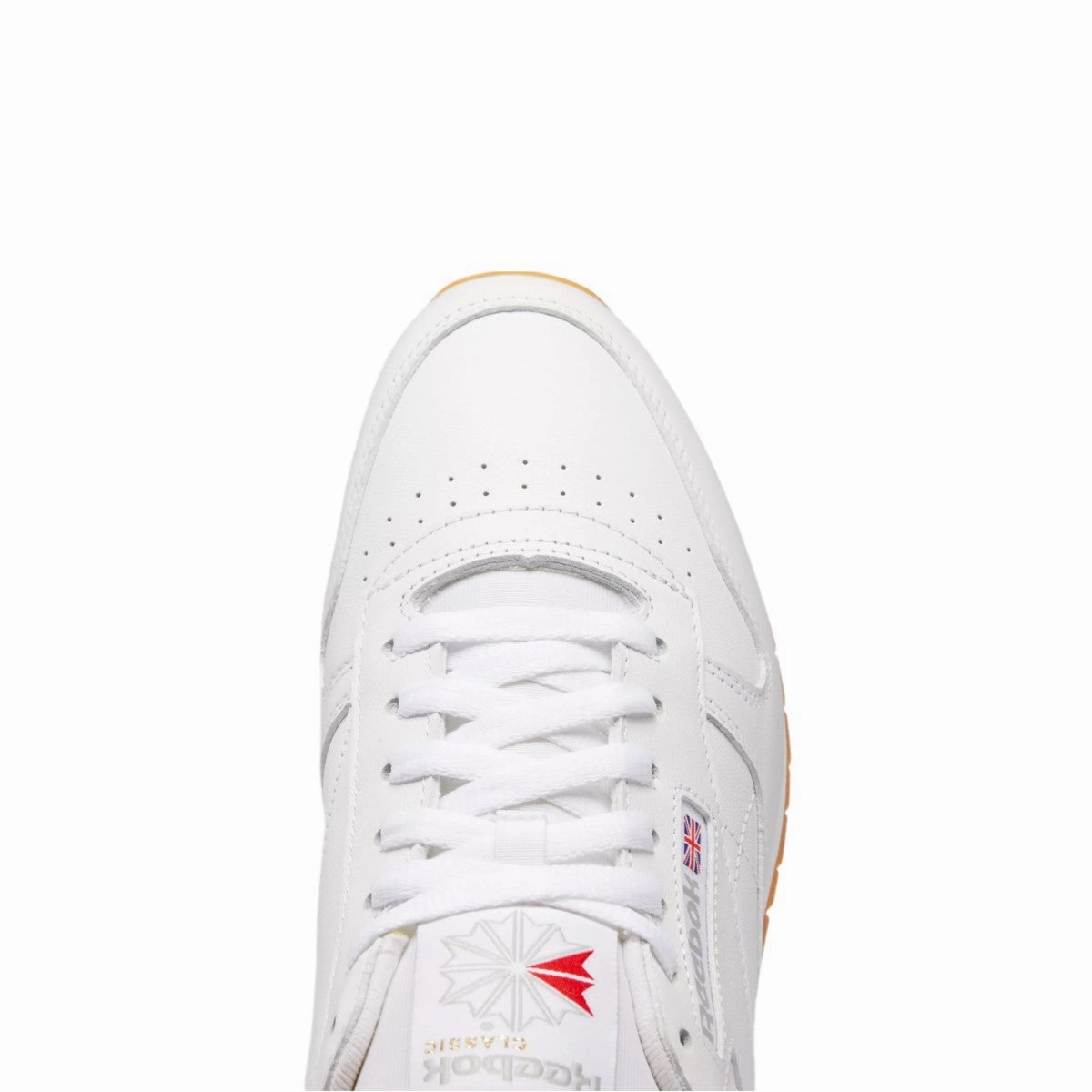 REEBOK GY0952 (100008491) CLASSIC LEATHER MN'S (Medium) White/Grey/Gum Leather Lifestyle Shoes Angel Mood Stone Grip