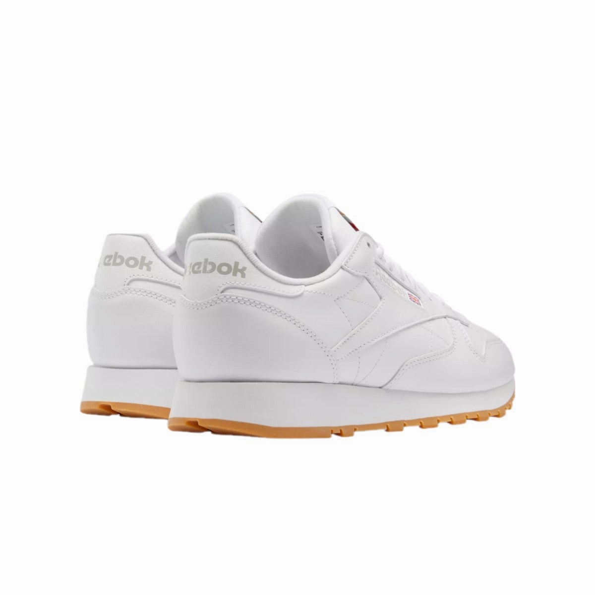 REEBOK GY0952 (100008491) CLASSIC LEATHER MN'S (Medium) White/Grey/Gum Leather Lifestyle Shoes High-Quality Materials
