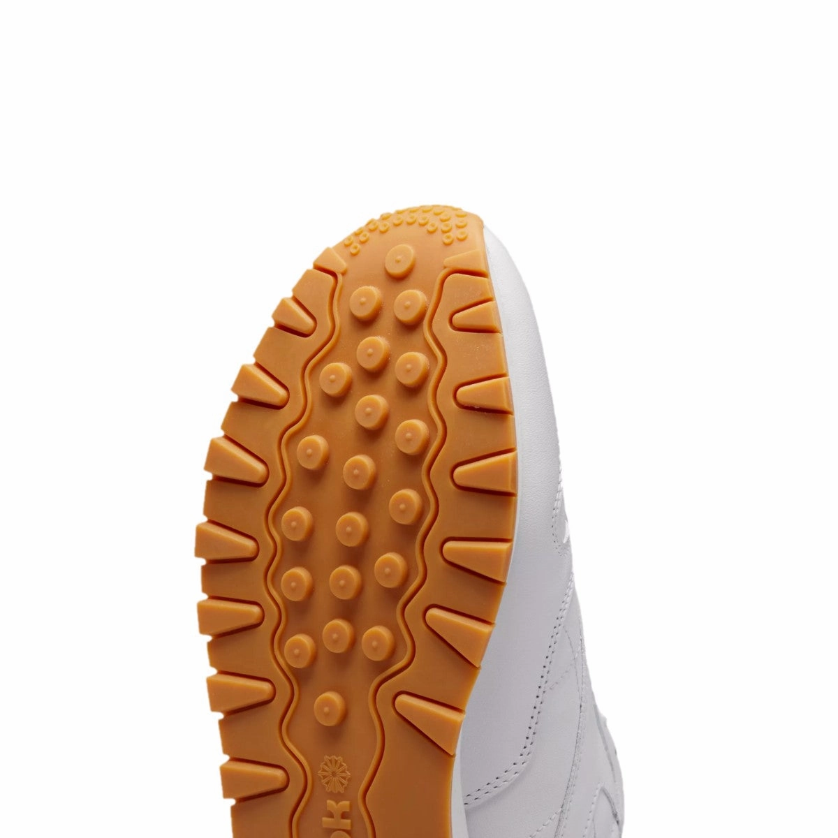 REEBOK GY0952 (100008491) CLASSIC LEATHER MN'S (Medium) White/Grey/Gum Leather Lifestyle Shoes Comfort Wedge Flexible Outsole