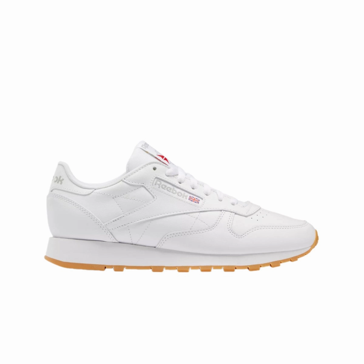 Winter Cozy REEBOK GY0952 (100008491) CLASSIC LEATHER MN'S (Medium) White/Grey/Gum Leather Lifestyle Shoes