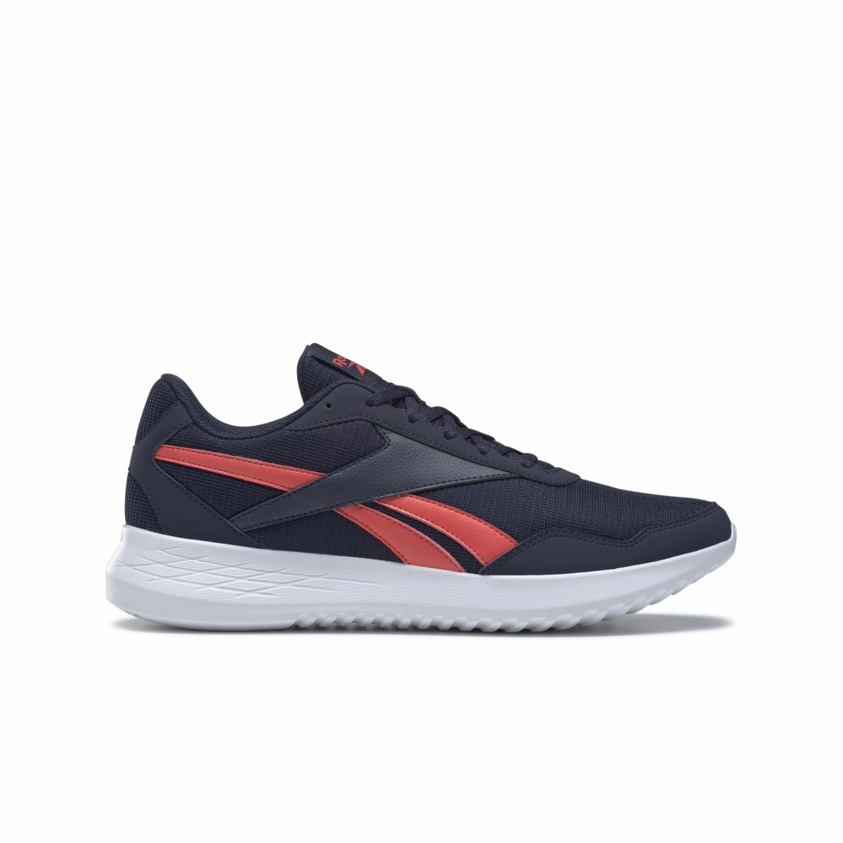 REEBOK GY1442 ENERGEN LITE MN'S (Medium) Navy/Orange/White Mesh Running Shoes Story Glow Valley Run