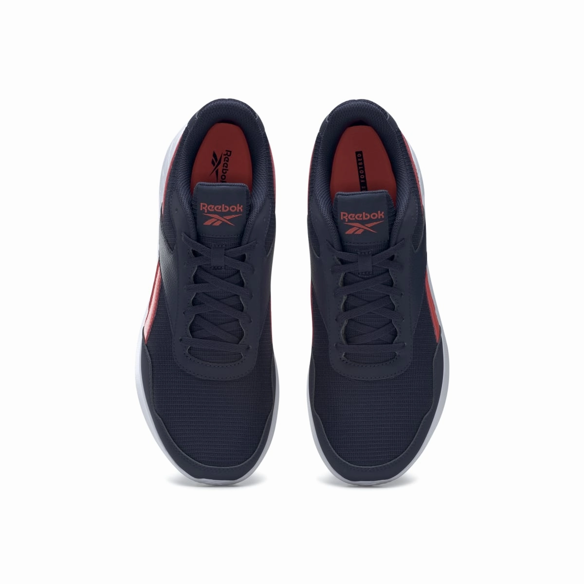 Log Path REEBOK GY1442 ENERGEN LITE MN'S (Medium) Navy/Orange/White Mesh Running Shoes