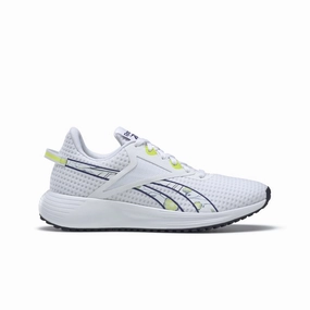 REEBOK GY3978 LITE PLUS 3 WMN'S (Medium) White/Purple/Yellow Mesh Running Shoes fall running shoe environment