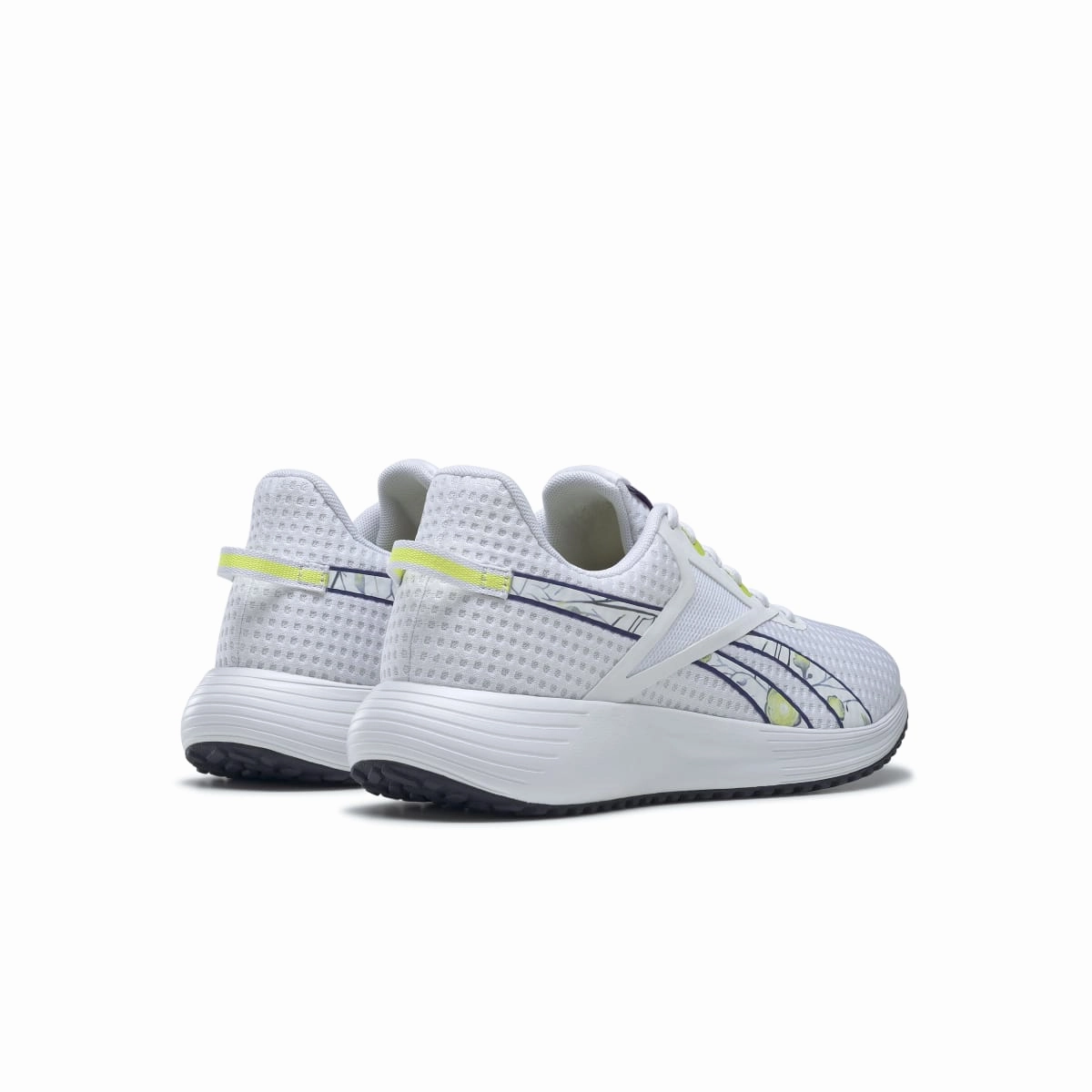Outdoor Feel Quick Access REEBOK GY3978 LITE PLUS 3 WMN'S (Medium) White/Purple/Yellow Mesh Running Shoes