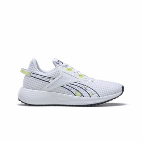 Durable flexibility REEBOK GY3978 LITE PLUS 3 WMN'S (Medium) White/Purple/Yellow Mesh Running Shoes