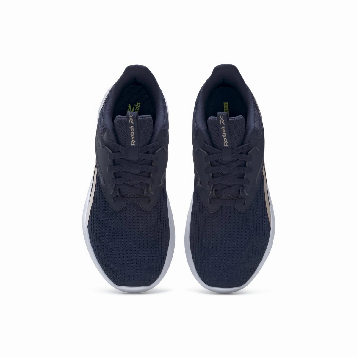 REEBOK GY4053 FLUXLITE WMN'S (Medium) Navy/Rose Gold/Navy Mesh Running Shoes purple shoes running for endurance shoes