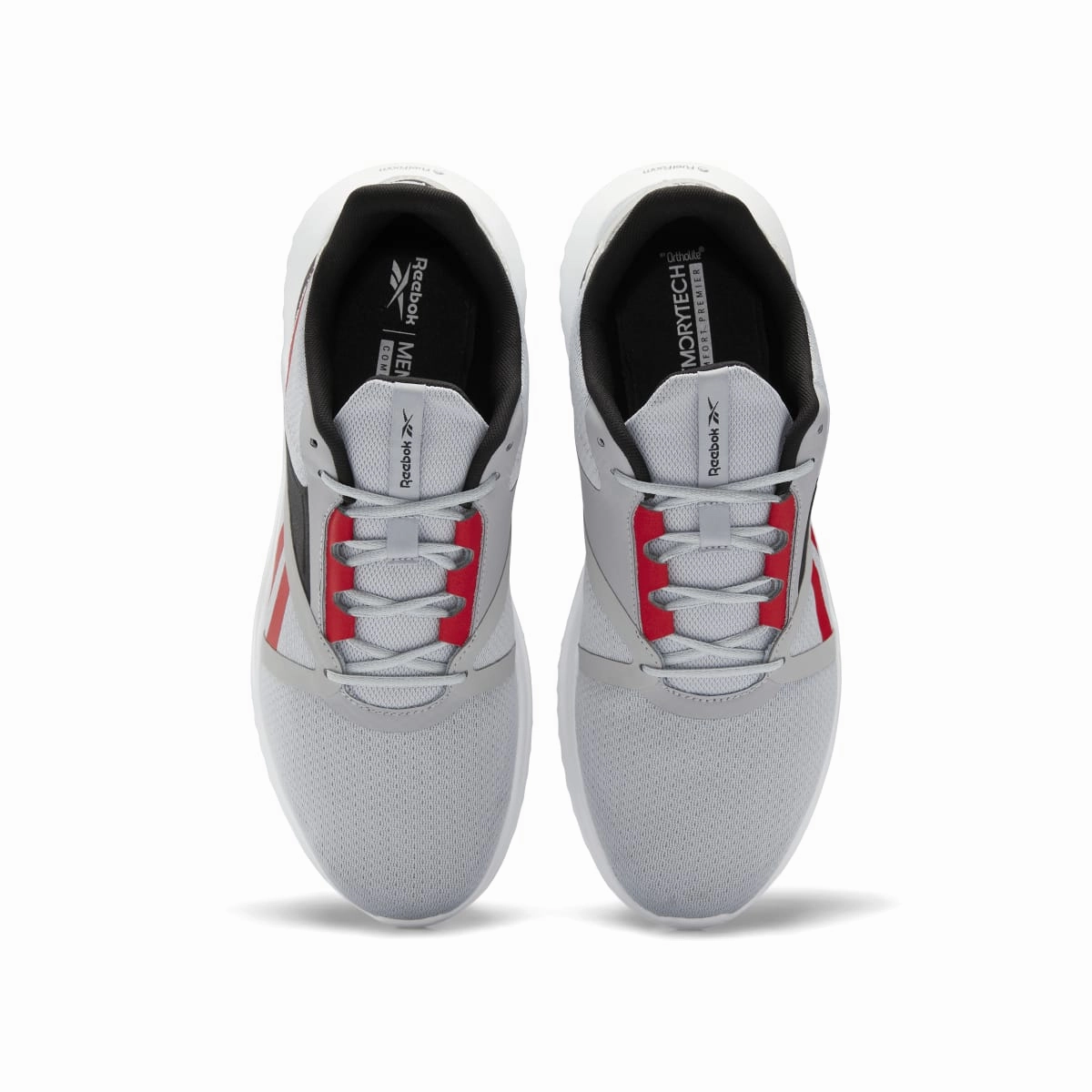 Coast Step REEBOK GY4061 ENERGYLUX 3 MN'S (Medium) Grey/Black/Red Mesh Running Shoes