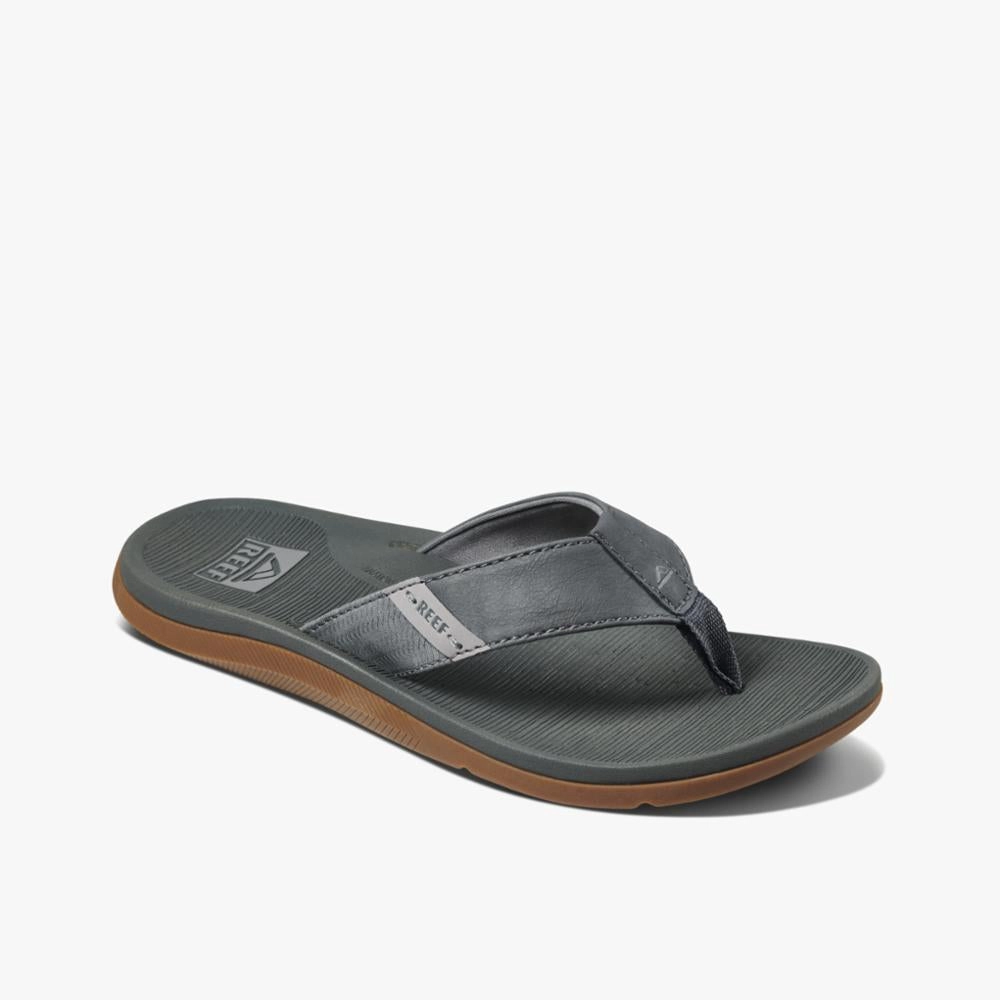 Reef  Men's Reef Santa Ana Grey M Comfy Walking Sandals