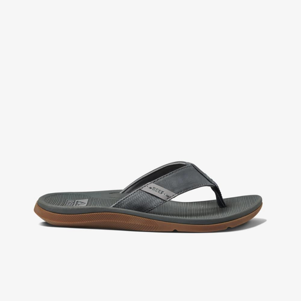 St Lucian Sandals Reef  Men's Reef Santa Ana Grey M
