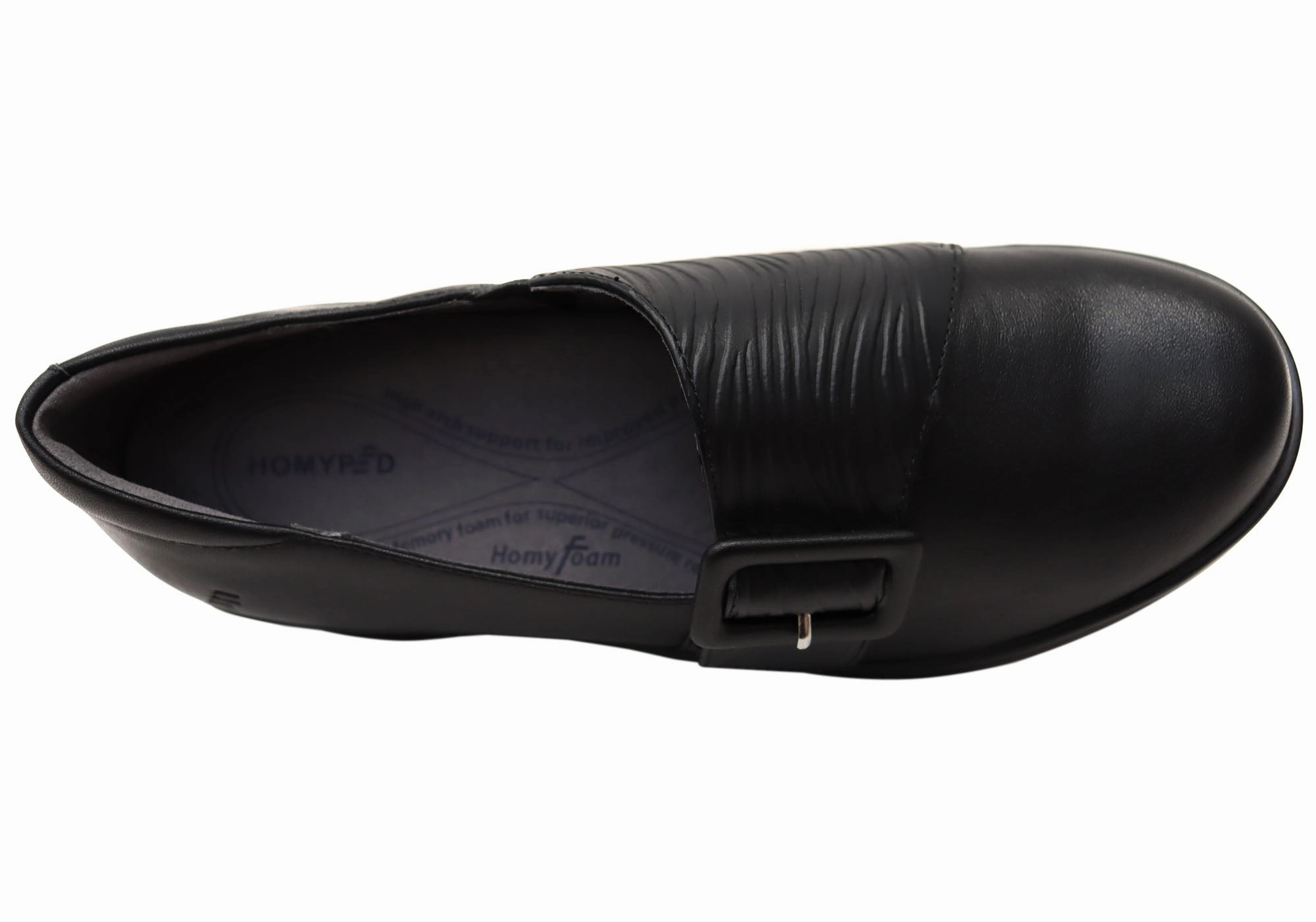 Asics Winterized Running Shoes Homyped Scope Buckle Womens Comfortable Leather Shoes