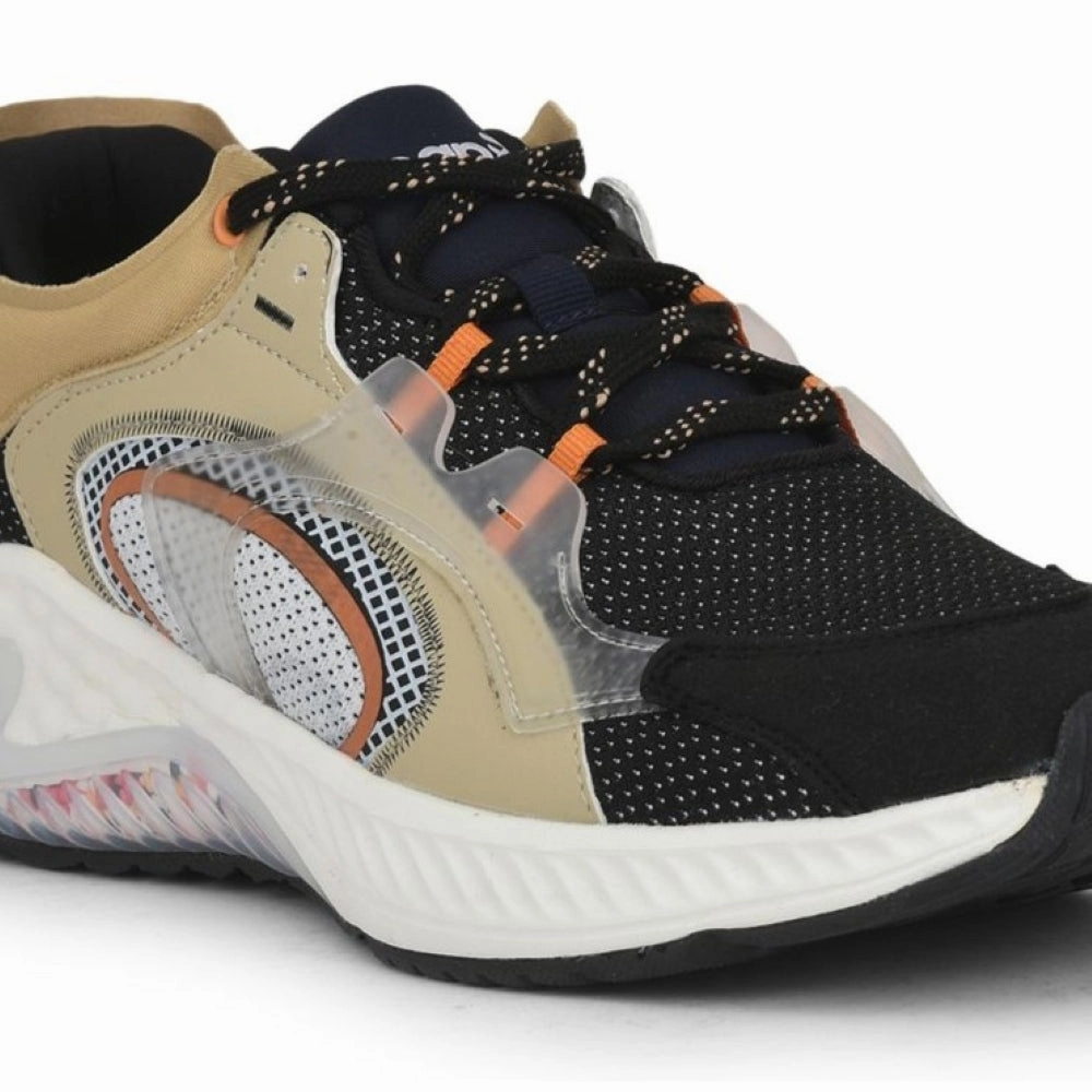 Ultra Boost Training Shoes Leap7x Black Sports Lacing Running Shoes For Men SNOOKER By Liberty