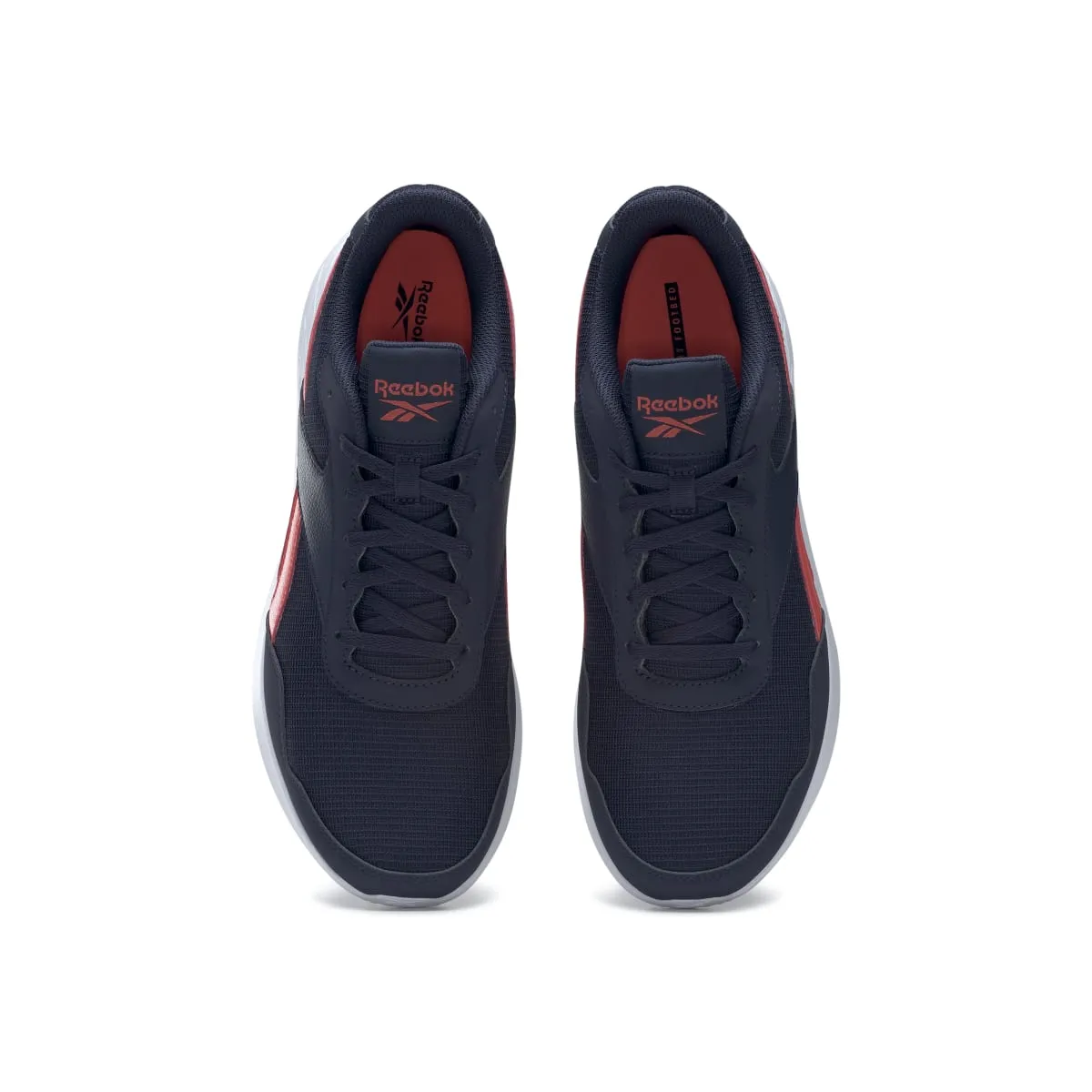 Weekend Vibe Festival Step REEBOK GY1442 ENERGEN LITE MN'S (Medium) Navy/Orange/White Mesh Running Shoes