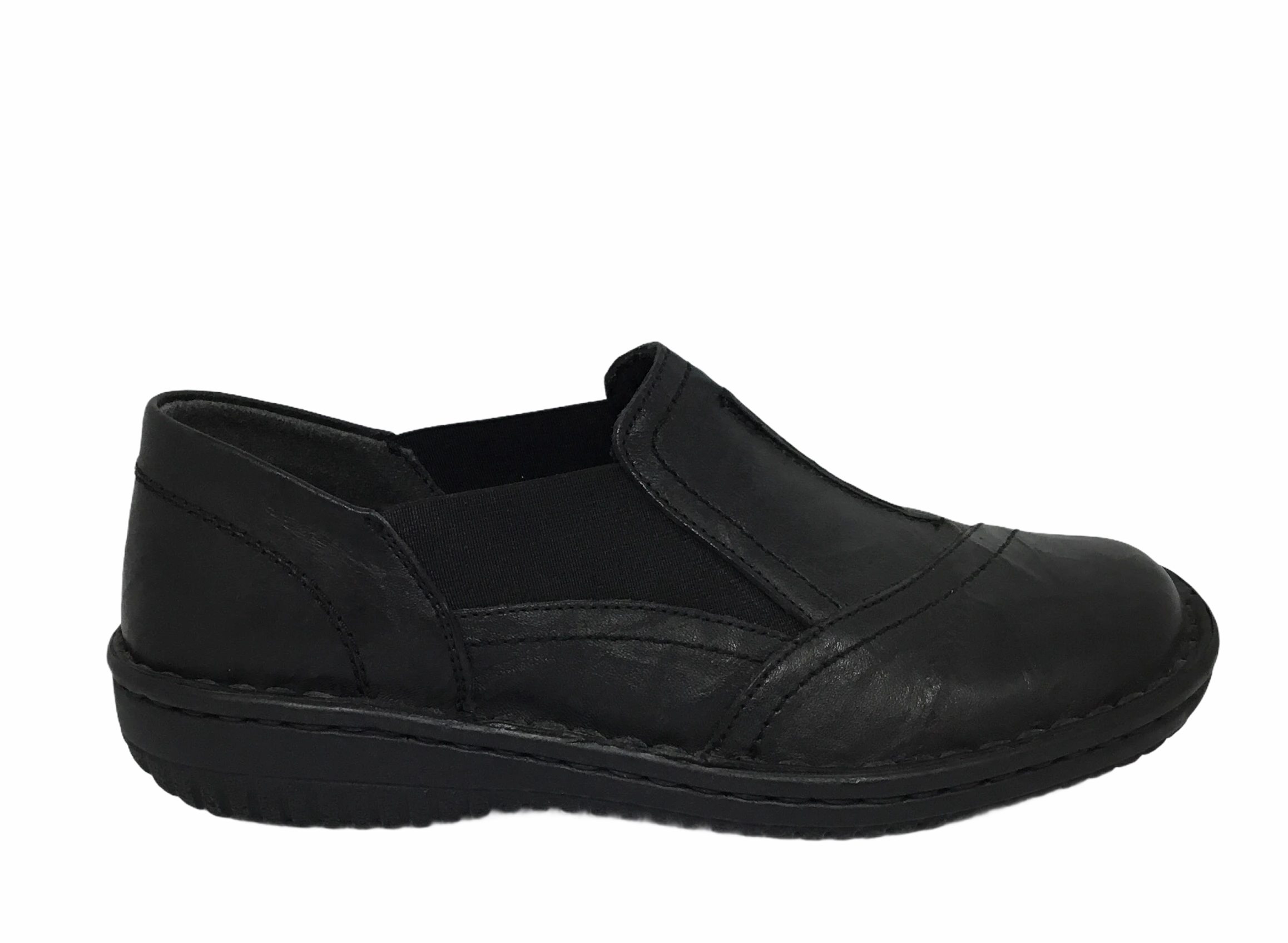 Cabello 761 27 ~ Black Leather Crinkle Urban Daily Relaxed Street