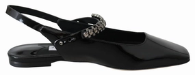 Patent Leather Platform Loafers Jimmy Choo - Women's Mahdis Flat Shoes