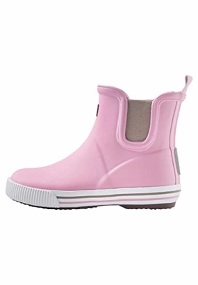Reima Ankles Waterproof Low Cut Rain Boots Outdoor Rubber Boot for Kids, Light Pink, 12/12.5 Little Kid Forum Bold Shoes Adidas