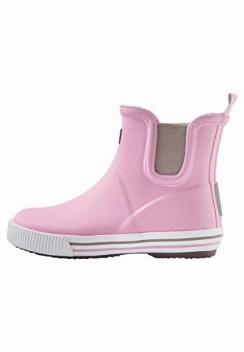 Reima Ankles Waterproof Low Cut Rain Boots Outdoor Rubber Boot for Kids, Light Pink, 12/12.5 Little Kid Adidas Originals Casual Shoes
