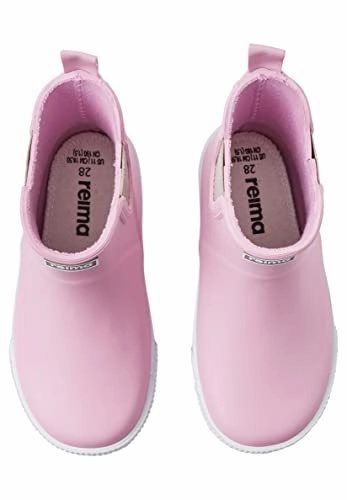 Reima Ankles Waterproof Low Cut Rain Boots Outdoor Rubber Boot for Kids, Light Pink, 12/12.5 Little Kid Dragon Ball Shoes Adidas