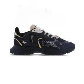 LACOSTE 7-45SMA0001NB0 L003 NEO 123 MN'S (Medium) Navy/Black Synthetic Running Shoes Future Walk Adjustable Straps