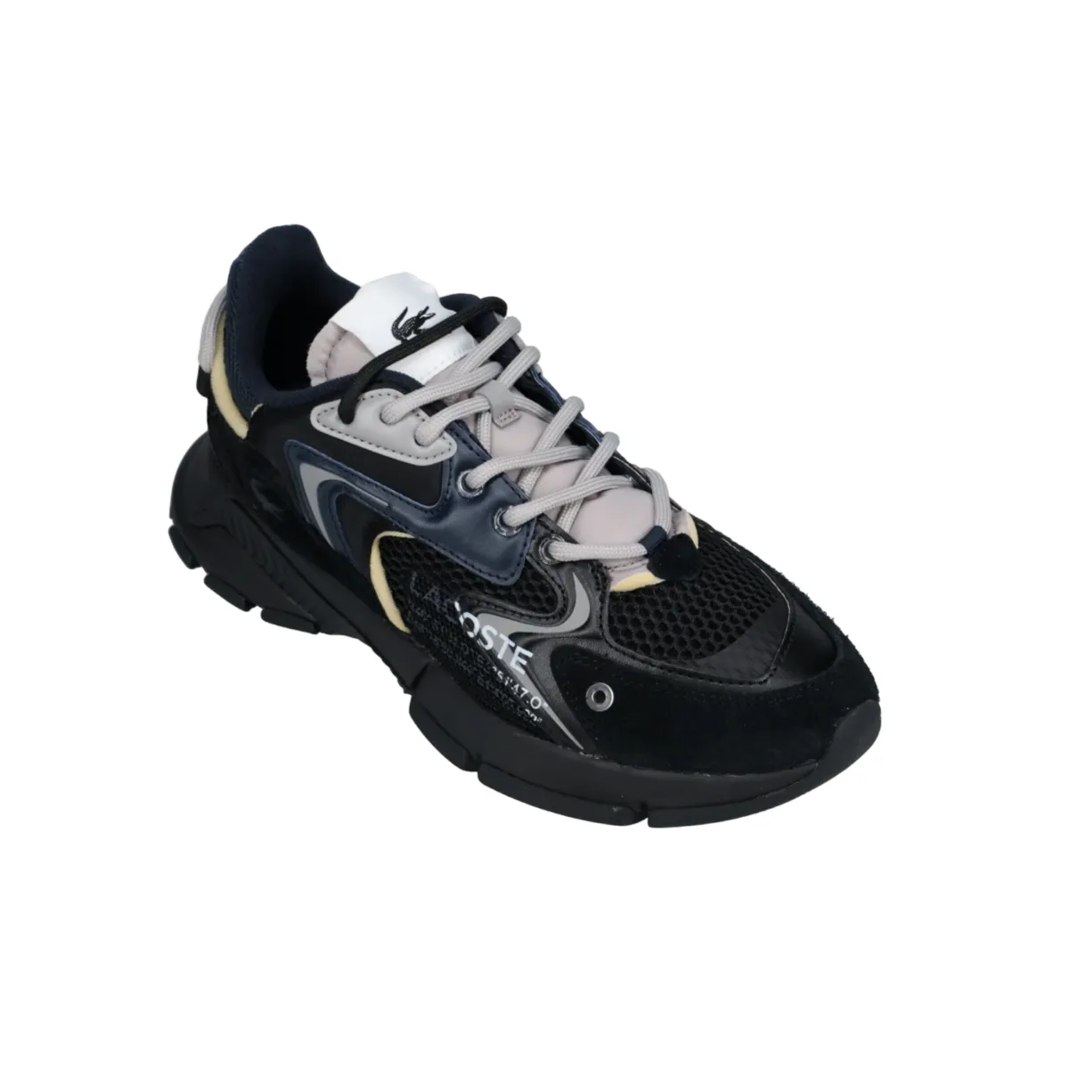 LACOSTE 7-45SMA0001NB0 L003 NEO 123 MN'S (Medium) Navy/Black Synthetic Running Shoes Comfort support