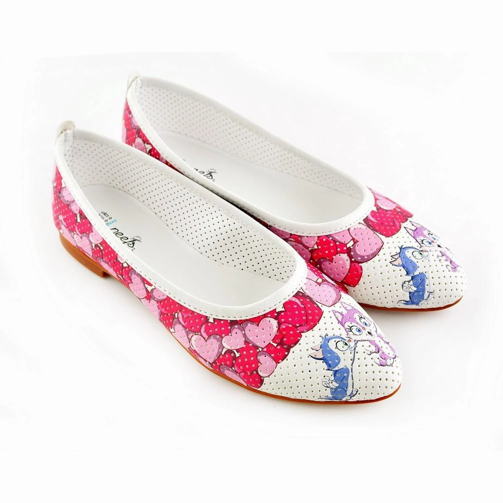 Molded Insole Strap Mode Ballerinas Shoes NDB102