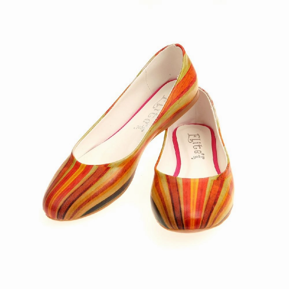 Retro Ballerinas Shoes 1047 Soft Interior New In