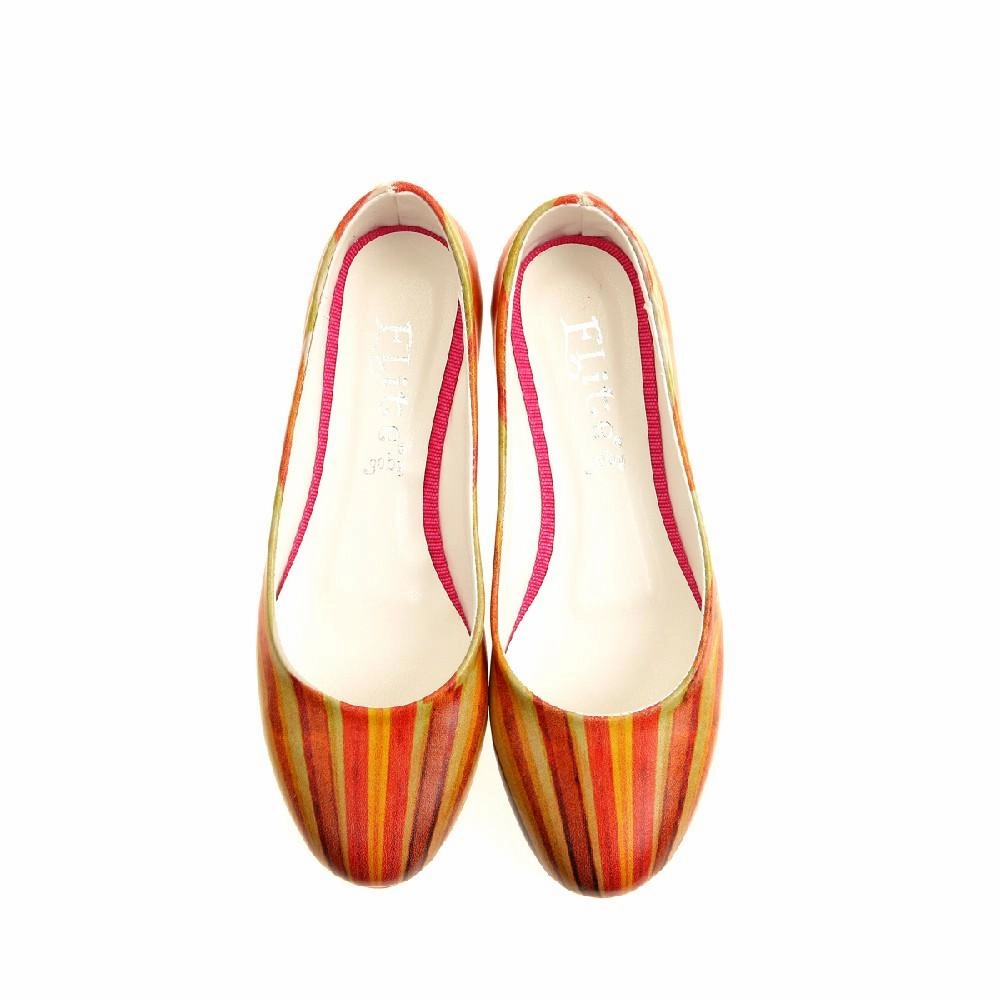 Flexible Fit Retro Ballerinas Shoes 1047