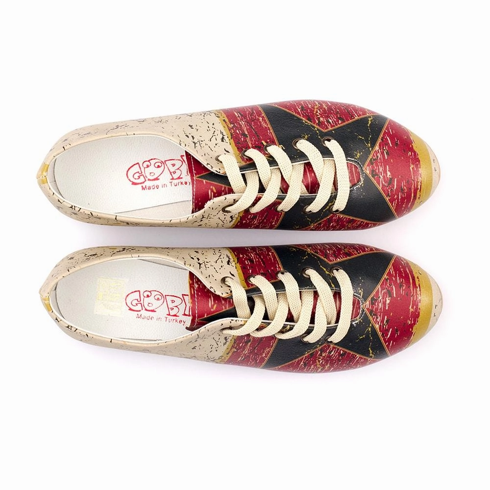 Couple Pair Retro Star Ballerinas Shoes SLV021