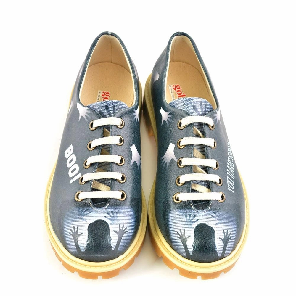 Oxford Shoes WTMK6517 Silent Walk Path Free