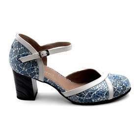 Dress Shoes With Buckles Dorking Rodin D8740 Heeled Mary Jane (Women) - Honey Corn