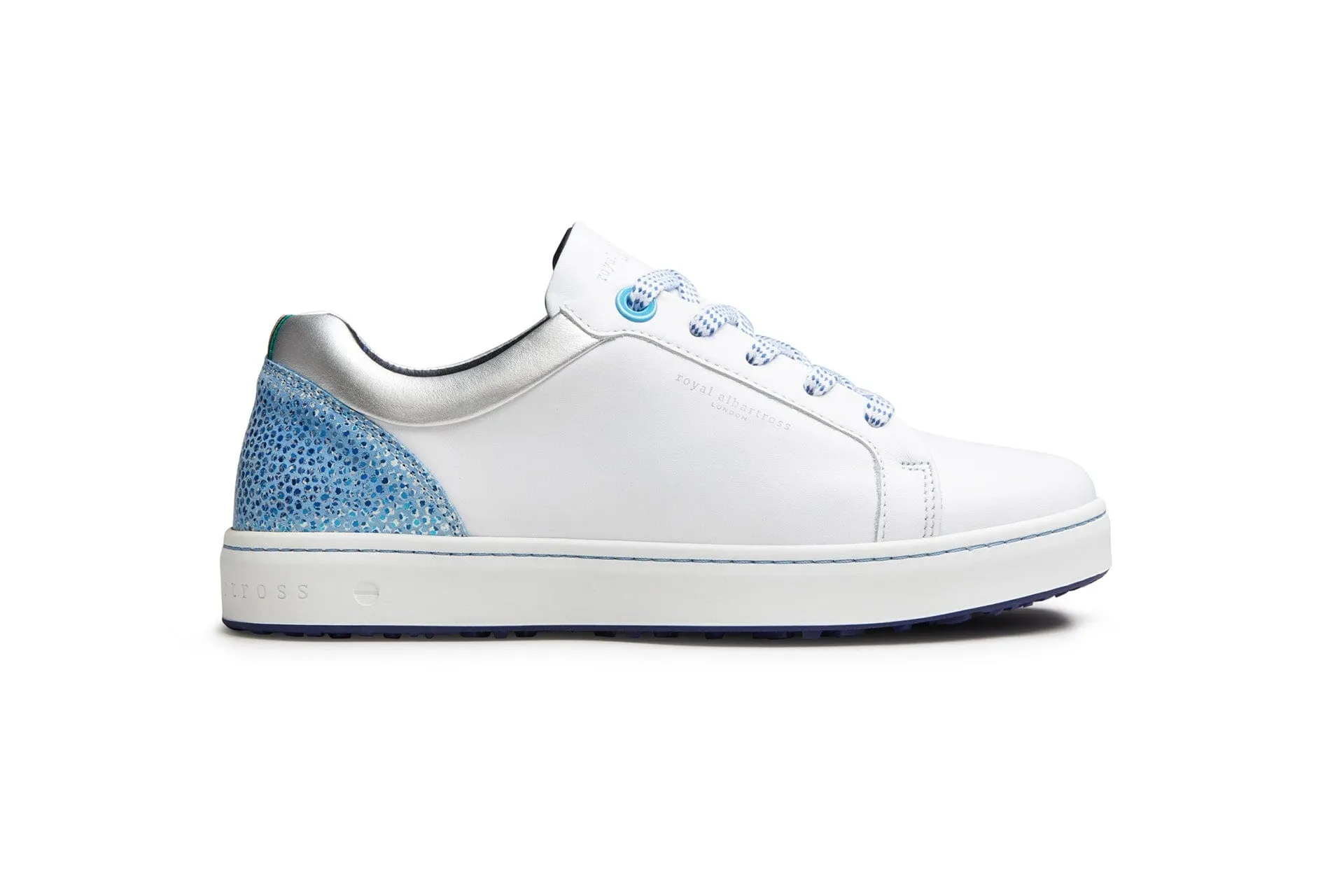 hybrid design cycling safety shoes Lady Skye | White/Sky Blue