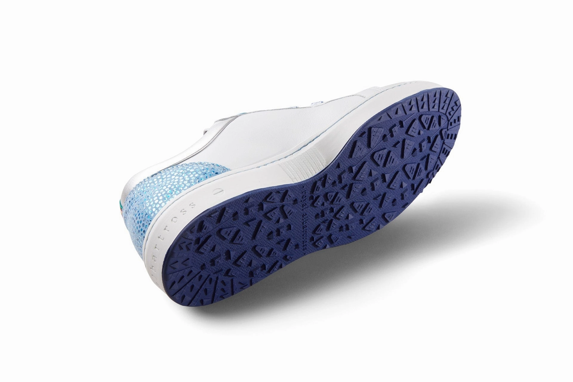 Lady Skye | White/Sky Blue Foot Care Fit Easy Beach Comfort