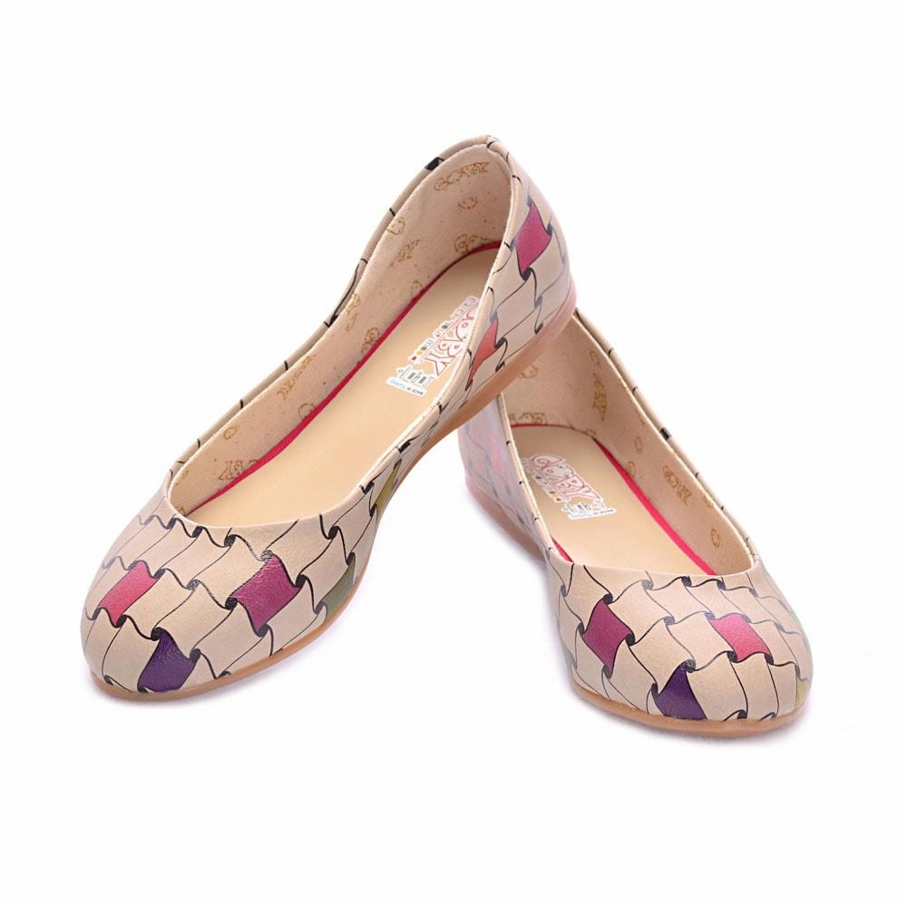 Sail Vibe Pattern Ballerinas Shoes 2017