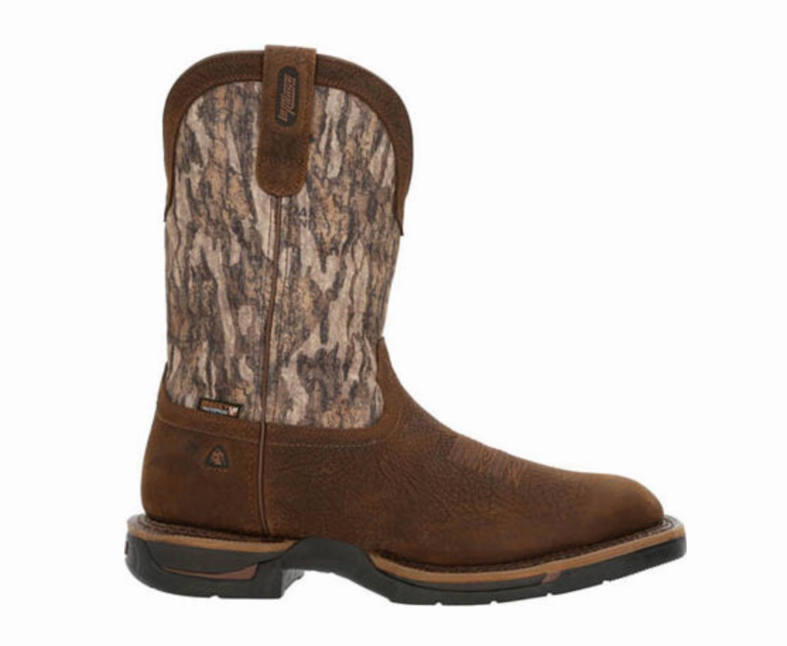 ROCKY- RKW0358- LONG RANGE 11" WATERPROOF WESTERN BOOT-MOSSY OAK BOTTOM LAND Adidas Barcelona Shoes