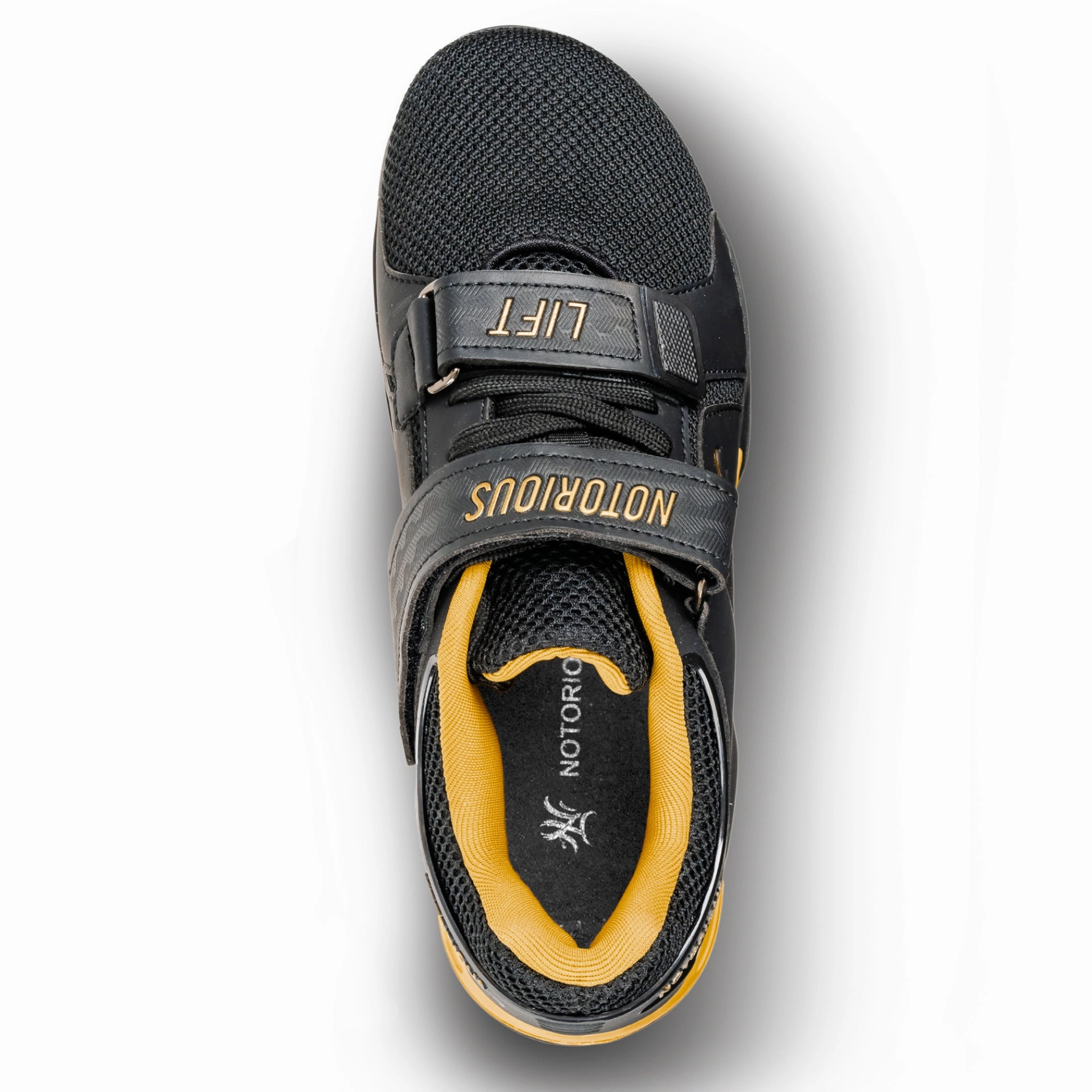 Ronin Lifters: Black & Gold Flexible Outsole Rock Guard