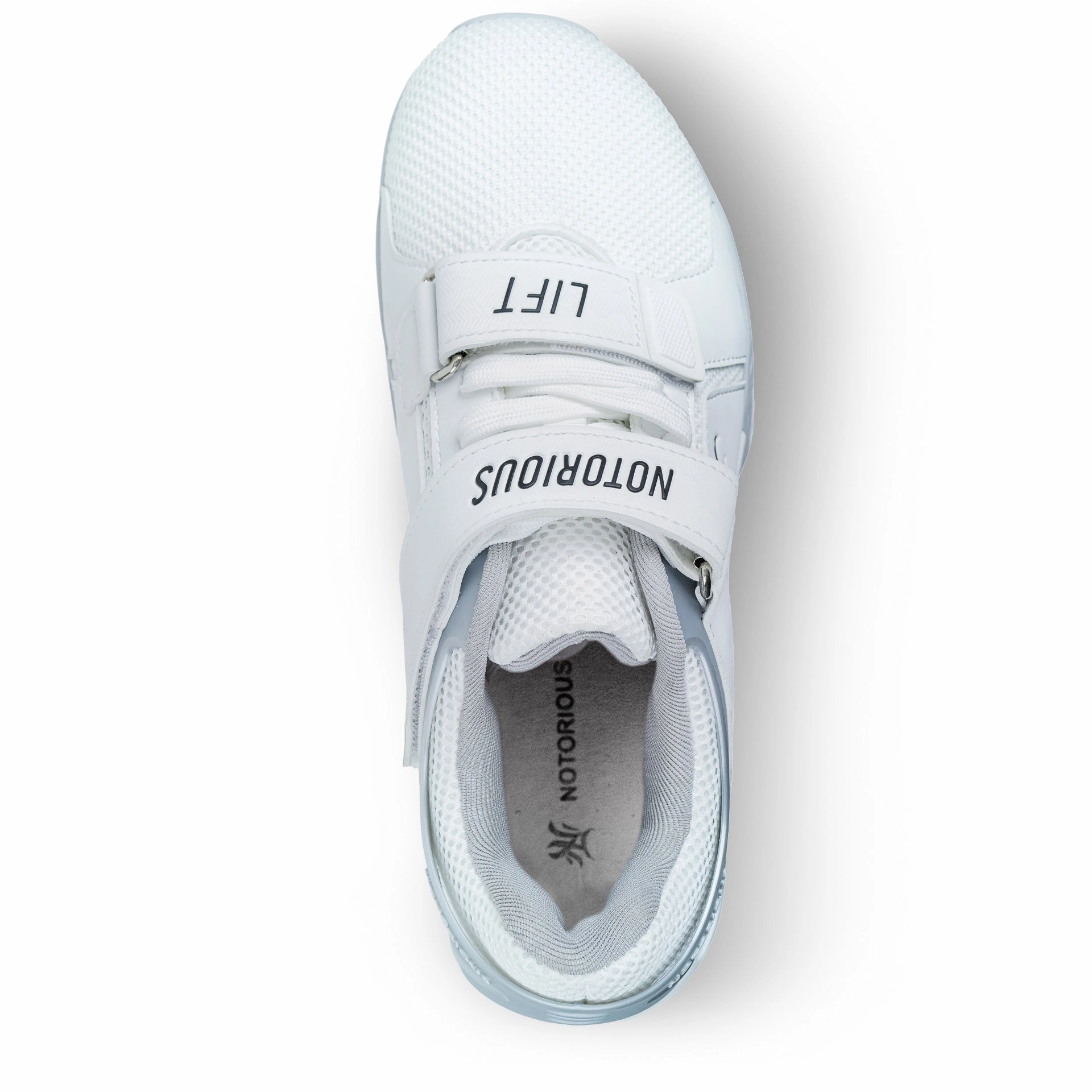 Ronin Lifters: Bliss White Leather Upper Cliff Edge
