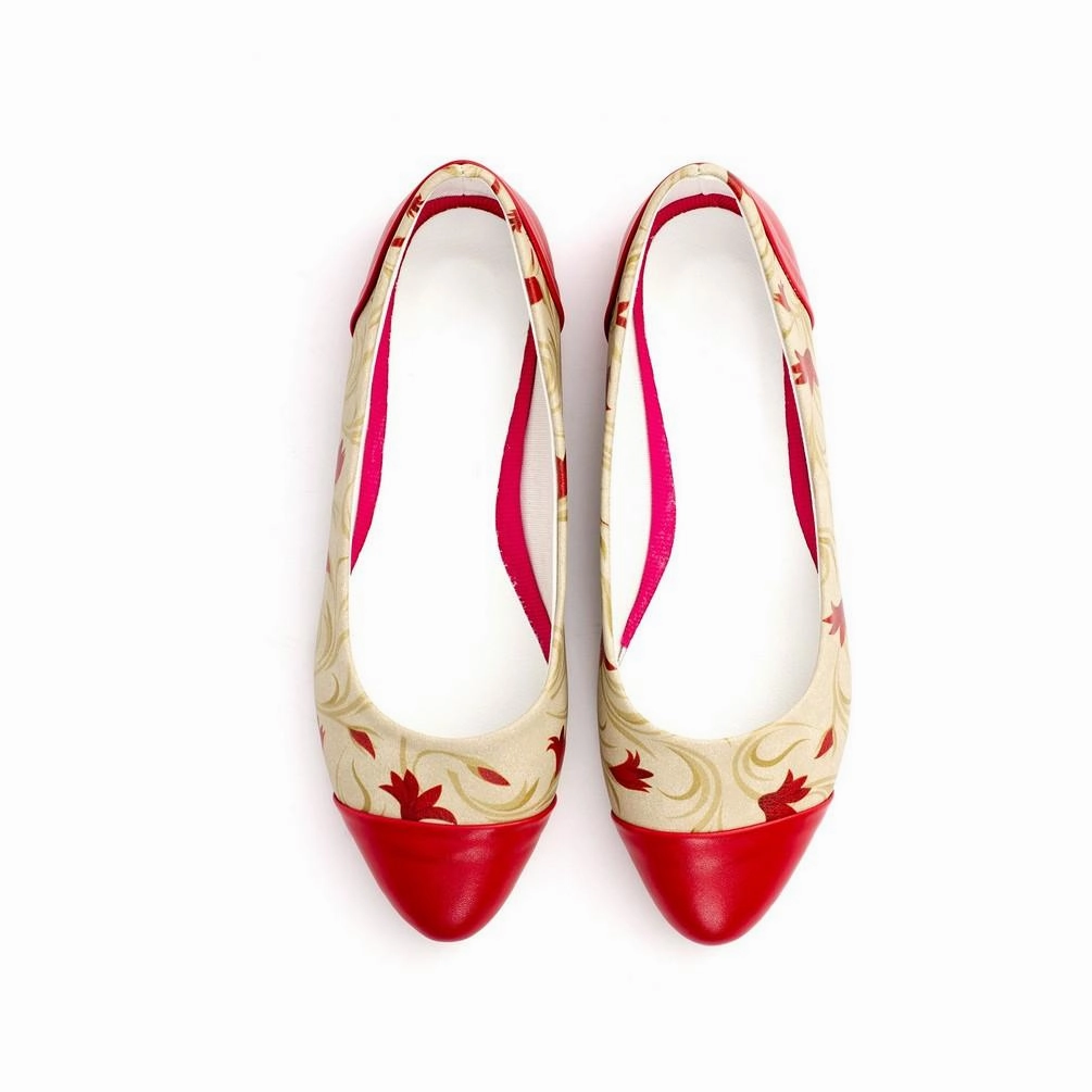 Rose Ballerinas Shoes NMS101 slow walk Block Walk