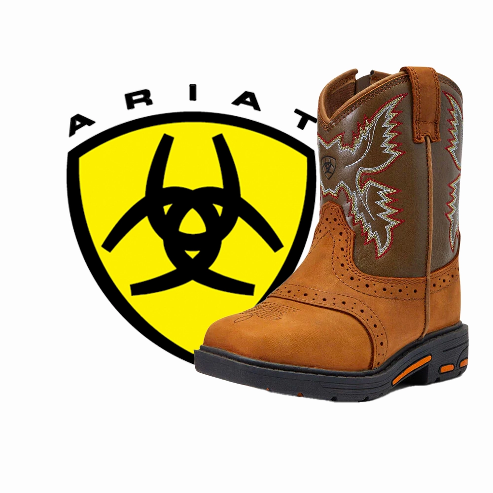 Gore Tex Work Boots ARIAT Kid's Ariat Lil'Stompers Durango A441001044
