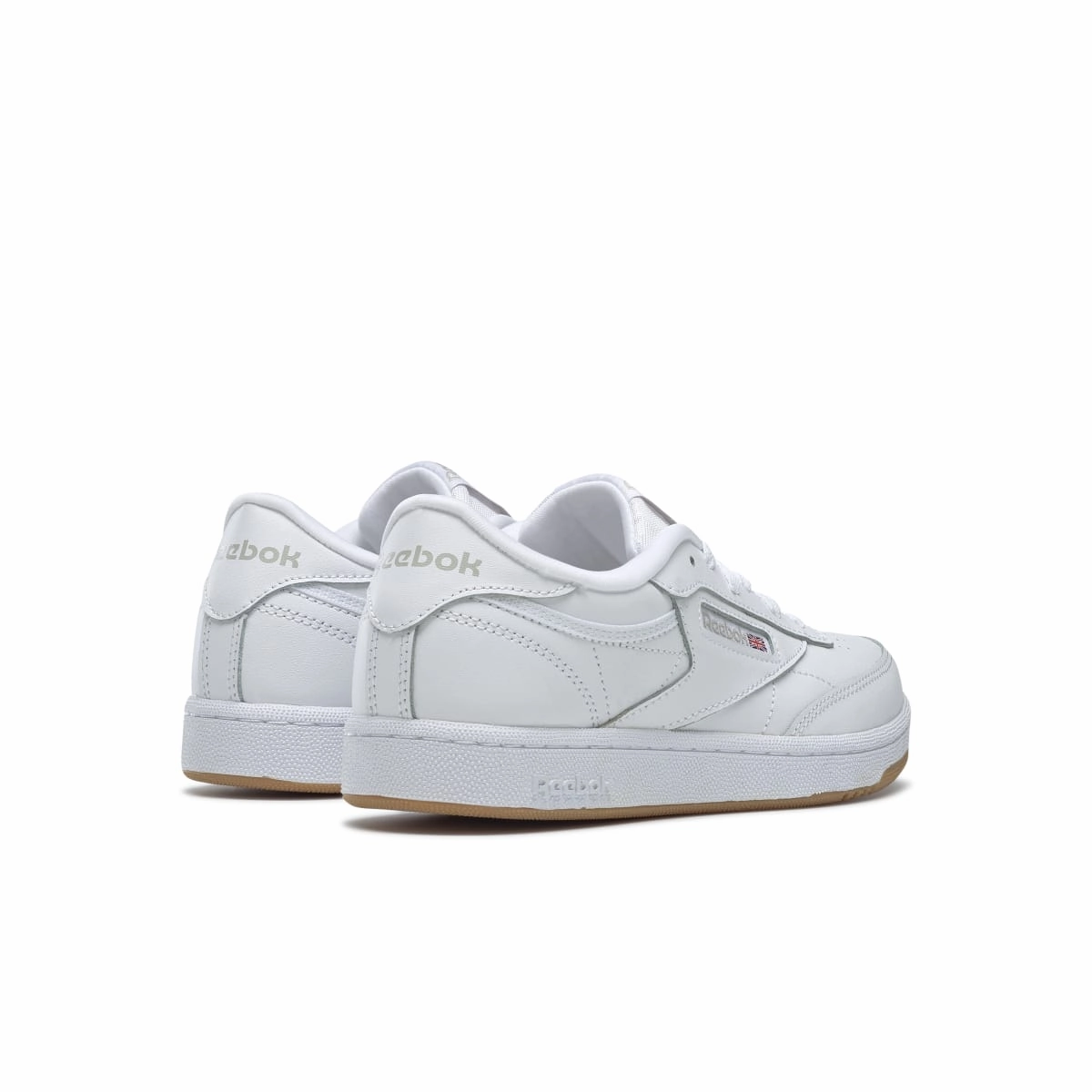 Minimal Comfort REEBOK CN5646 (100000213) CLUB C JR'S (Medium) White/Gum Leather Lifestyle Shoes